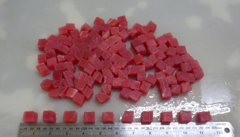 Frozen Yellowfin Tuna Cube